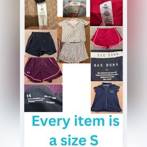 Rae Dunn, Forever 21, under armor, members mark, and B